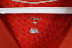 Vintage 90s Diadora Mens XL Spell Out Thermal Waffle Knit Soccer Jersey Football