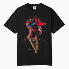 Urban Hip Hop Pop Graphic T-Shirt, Comfort Colors T Shirt, Unisex Streetwear Tee