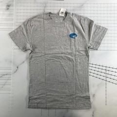 Costa Shirt Mens Small Gray Heather Del Mar Born On The Water SPSHIELD 00HG