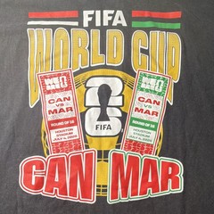 FIFA World Cup 2026 Canada vs Morocco Match Shirt Round of 16 – 7/4/26 Sz Large