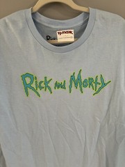 Rick and Morty Men’s large shirt Trippy Adult Swim