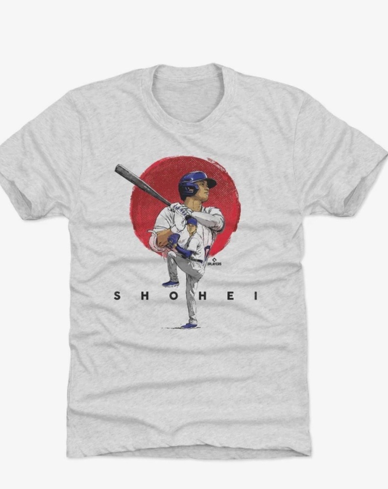 500 Level MLB Players Shohei Ohtani Graphic T-Shirt