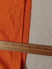 Men’s T Shirt Uneek Size S Short Sleeves Orange 24955