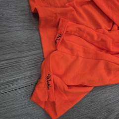 Walls Hi Vis Shirt Large Orange Short Sleeve Tee Moisture Wick Anti Odor Rugged