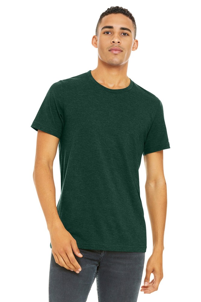 BELLA+CANVAS Unisex Heather CVC Short Sleeve Tee BC3001CVC