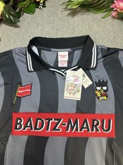 Sanrio Badtz-Maru Striped Soccer Jersey MEN’S 2XL 2X BoxLunch NEW (54-56) Hello