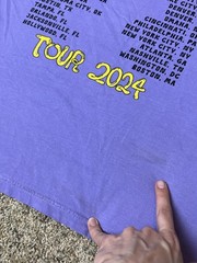AJR THE MAYBE MAN TOUR 2024 Purple Unisex TShirt (size Medium)