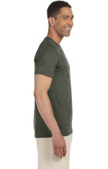 Gildan Adult Unisex Softstyle 4.5 oz. T-Shirt G640 Large