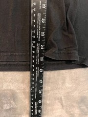 Vintage Hockey Is Life Graphic T-Shirt Youth XL Black