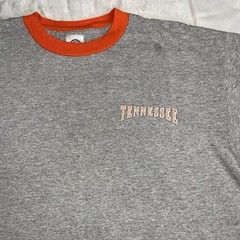 Vintage Tennessee Volunteers Mens XL Gray Orange T Shirt Short Sleeve