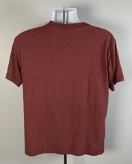 Fireball Cinnamon Whisky Devil Logo T Shirt Mens Large Cotton Poly Rayon Maroon