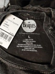 New The Beatles Adult Unisex Mens S-M-L Licensed Black Shirt $24