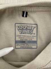 Official Looney Tunes Boxing T Shirt Mens M Gray Bugs Bunny Foghorn Leghorn