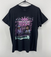 Outkast ATLiens Hip Hop Rap T Shirt Adult Mens Size Large Black Purple Pink