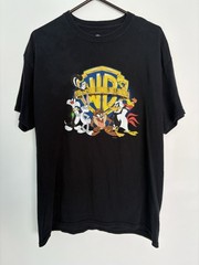 Vintage Warner Bros Hollywood Studio Tour 2006 Looney Tunes Black T Shirt Size L