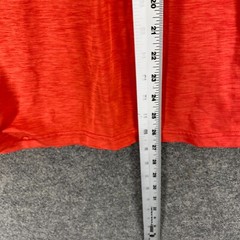 Reebok T-Shirt Men M Red Crew Neck Short Sleeve Pullover Regular Fit