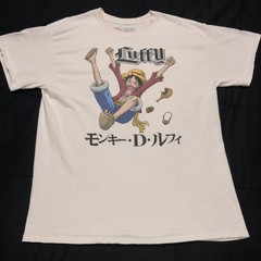 Anime One Piece Shirt Size Large Luffy Netflix Animation