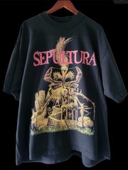 SEPULTURA ARISE On SHAKA HEAVYWEIGHT GARMET SHIRT