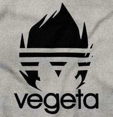 Vegeta Funny Gift Cool Saiyan Sports Gym Womens or Mens Crewneck T Shirt Tee
