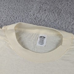 Vintage 70s T Shirt Mens XL White Action Sportswear Brooklyn Las Vegas Thin USA