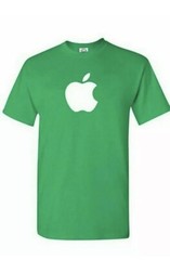 New Apple Logo T Shirt Apple New Shirt Unisex S-XL Sizes 9-Colors Cotton T-Shirt