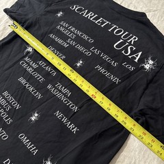 Doja Cat Scarlet Tour USA Black Graphic T Shirt Size L Made in USA