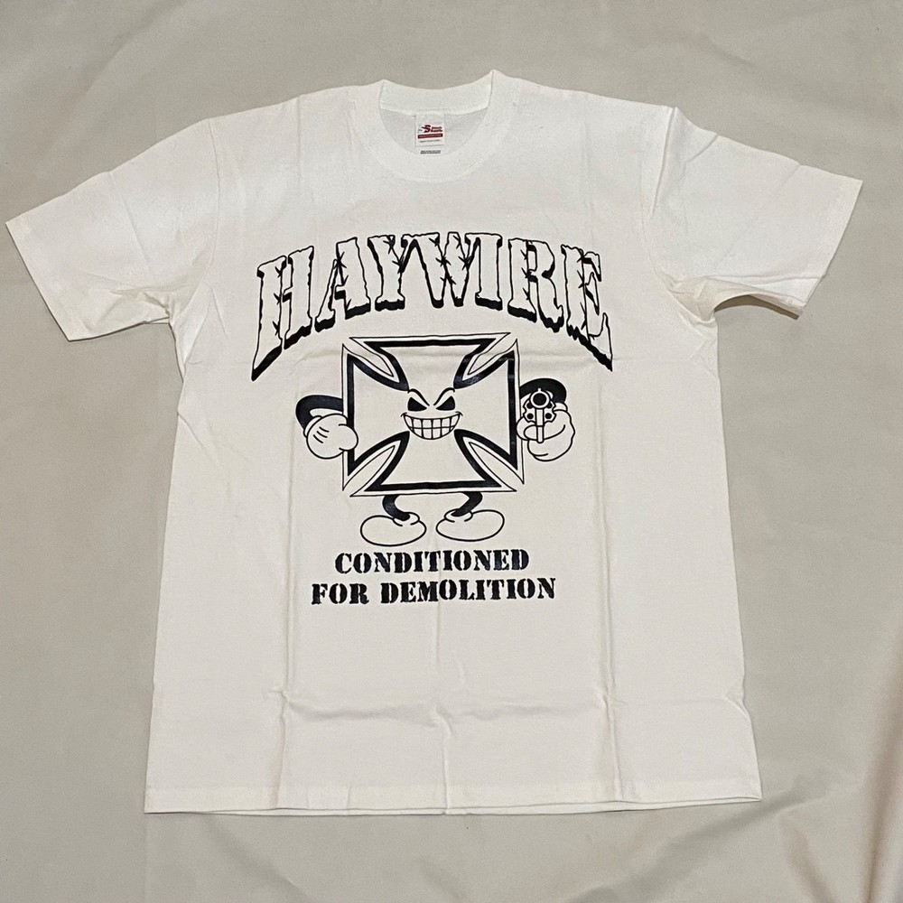 Haywire Hardcore Punk tour indonesia 2026 Tshirt band title fight