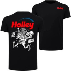 Holley Performance T-Shirt, Classic Hot R Graphic Tee, Muscle Car Racing Street