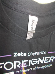 FOREIGNER LIVE IN CONCERT 2022 THE VENETIAN RESORT LAS VEGAS T-SHIRT (L) USED
