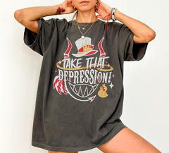 Hazbin Hotel Lucifer Take That Depression Shirt – Musical Movie Tee