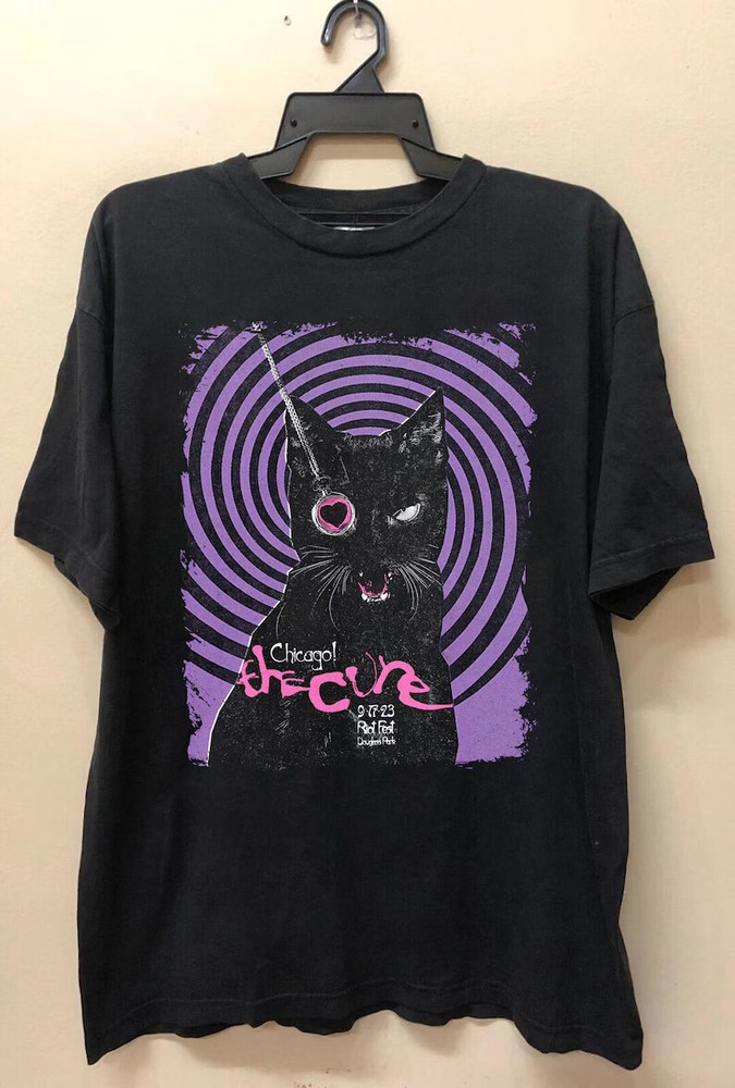The Cure Love Cat Album Shirt, 90s vintage The Cure Tour Shirt, Rock Music Band