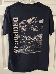 Fruit of the Loom Drop Dead Gorgeous Band Heavy Cotton T-Shirt Navy M