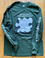 Rare Official GENTLE GIANT The Missing Piece Long Sleeve Shirt Prog Rock