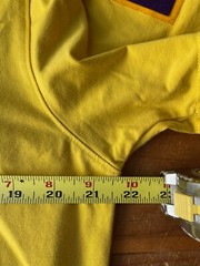 Eternity BC/AD Los Angeles GRAPHIC Embroidered Yellow T-Shirt Kobe Men’s XL