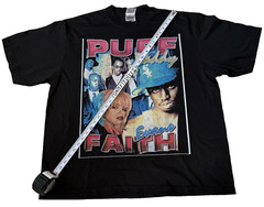 Puff Daddy Faith Evans shirt 2XL RAP DIDDY BAD BOY RECORDS