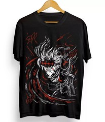 Asta Yuno T-shirt Black Clover Top Anime Manga Girl Gifts Black T-Shirt