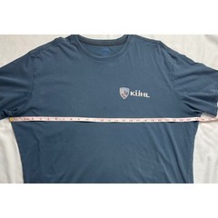 Kuhl Wildfibre Organic Cotton T-Shirt Lot of 2 Mens XXL Blue Grey Graphic Tee
