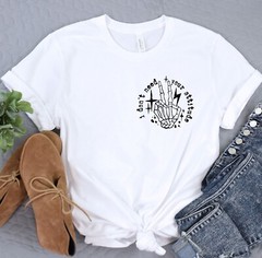 Oversize Shirt, I don’t need your attitude T-Shirt, Positive Vibes Tee