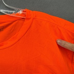 Genuine Dickies Mens XLT Safety Orange Pocket T-Shirt Performance Workwear