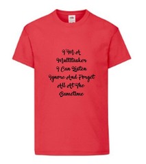 Multitasker Funny Humorous Novelty T Shirt Various Colours And Sizes