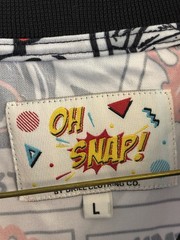 Oh Snap Comic Book Print T-shirt Drill Clothing Co. Men’s Size Large