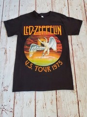 NEW- LED ZEPPELIN – BLACK – BAND T-SHIRT