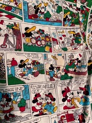 Sunday Comics Mickey Mouse shirt-extra small