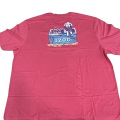 IZOD Saltwater Graphic Tee Rapture Rose Size 3XL