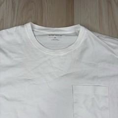 Peter Millar Shirt Short Sleeve Crew Neck White Lightweight Casual Mens Size XXL