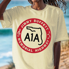 A1A Florida Highway Logo T-Shirt, Jimmy Buffett Memorial Highway, Concert Outfit