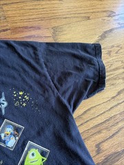 Disney Kingdom Hearts III Graphic Unisex T-Shirt Medium Med Square Enix Faded