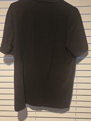 NWOT TIMBERLAND – Men’s BLACK Regular Fit Large Logo Polo Shirt