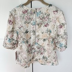 NWT! Nanette Lepore Women’s Floral Lace Lined Top Blouse Medium MSRP $78