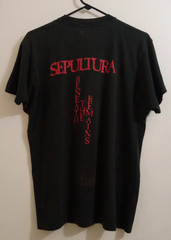 VTG 1990 Sepultura Men’s Size XL Beneath T-shirt, Made in USA 100% Cotton